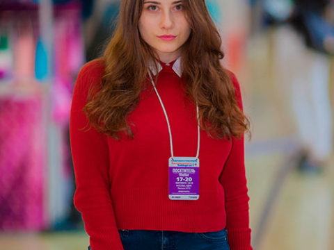 Moscow exhibition interpreter