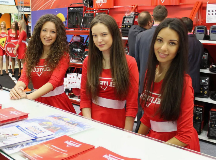 Russian Interpreter Hostess Translator for FastTec Moscow Exhibition in Crocus Expo