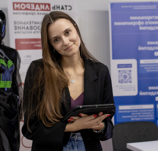 Stand Assistant Russian Exhibition Translator for Moscow Inlegmash Trade Fair