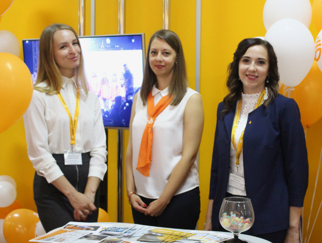 Russian English Interpreter Booth Assistant Hostess for HOUSEHOLD EXPO Moscow Exhibition in Crocus Expo