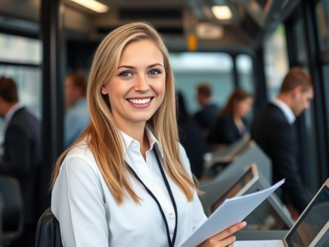 Russian Interpreter at the CityBus – Russian Bus Salon in Moscow