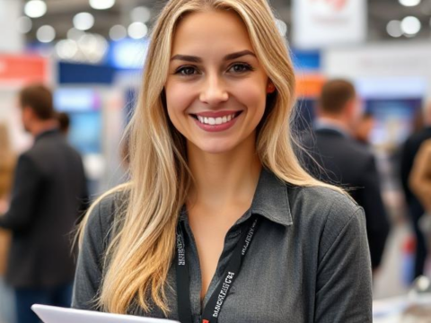Russian Interpreters at the Composite-Expo Moscow Exhibition in Expocentre