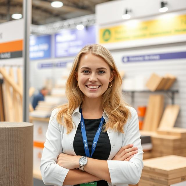 Russian Interpreter at the Mosbuild Moscow Trade Fair in Crocus Expo