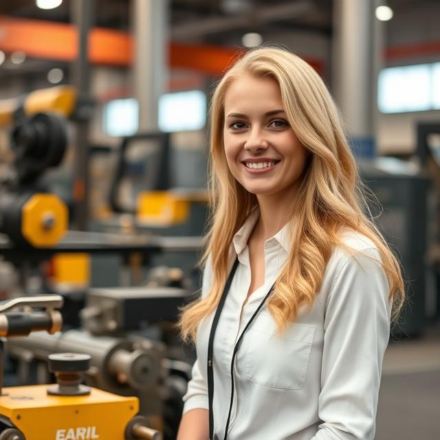 Russian Interpreter at the RIMTOS Moscow Metalworking Equipment Exhibition