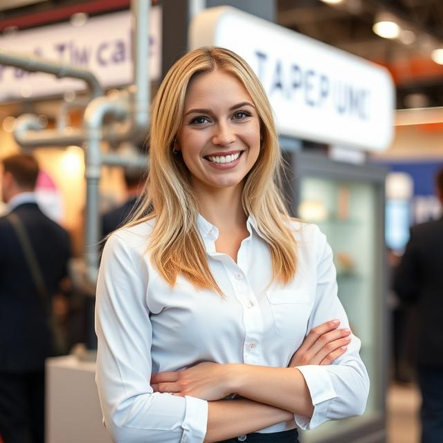 Russian-English Exhibition Translator at the Tube Russia Moscow Trade Fair