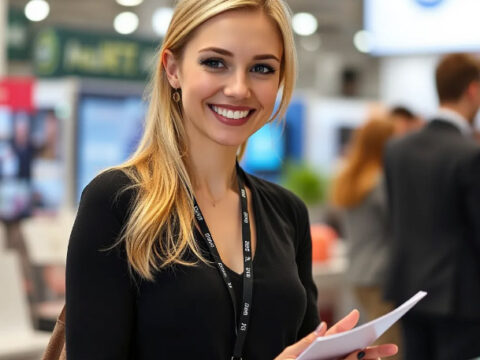 Ruský obchodní asistent v Moskvě