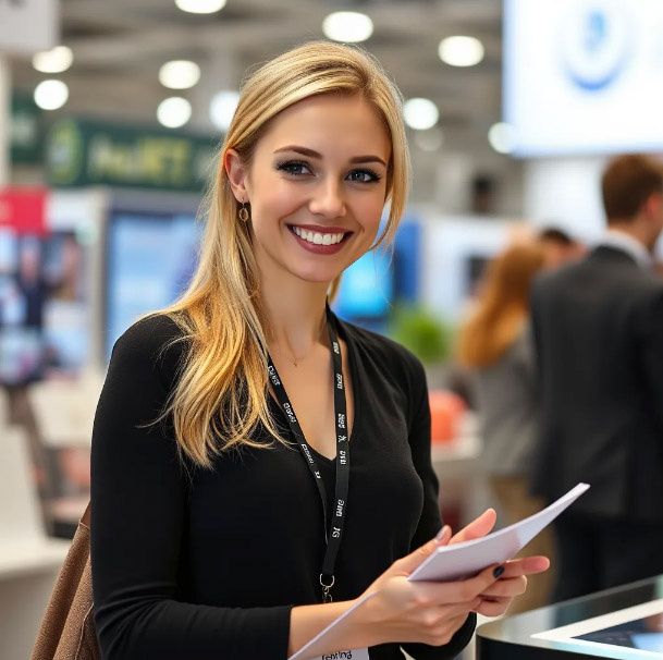 Ruský obchodní asistent v Moskvě