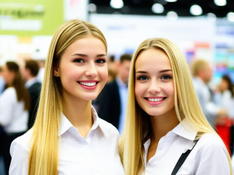 Interpreters at Industrial Fairs in Moscow