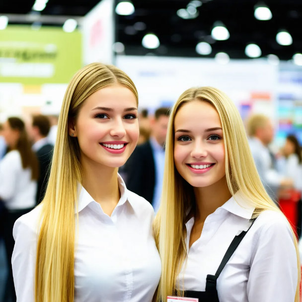 Interpreters at Industrial Fairs in Moscow