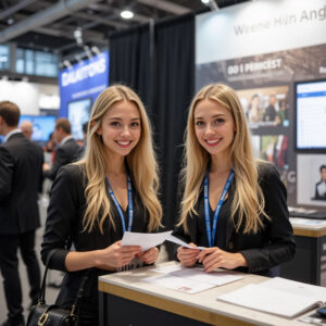 Russian Interpreters at Machine Tool Exhibitions in Moscow