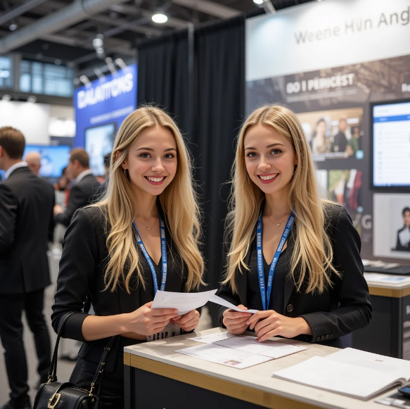 Russian Interpreters at Machine Tool Exhibitions in Moscow