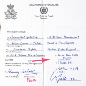 Тарҷумаи Гувоҳиномаи Шиносӣ бо Гувоҳии Нотариусӣ дар Москва