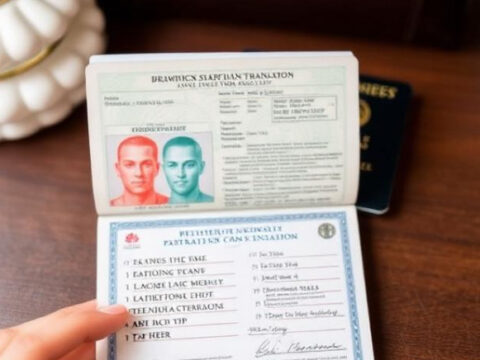 モスクワでのパスポート公証翻訳