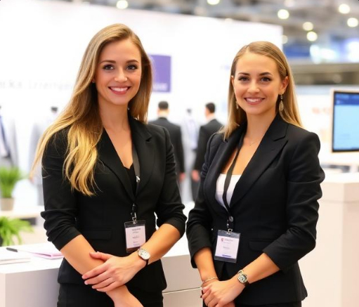 Interpreters at Moscow's Trade Fairs