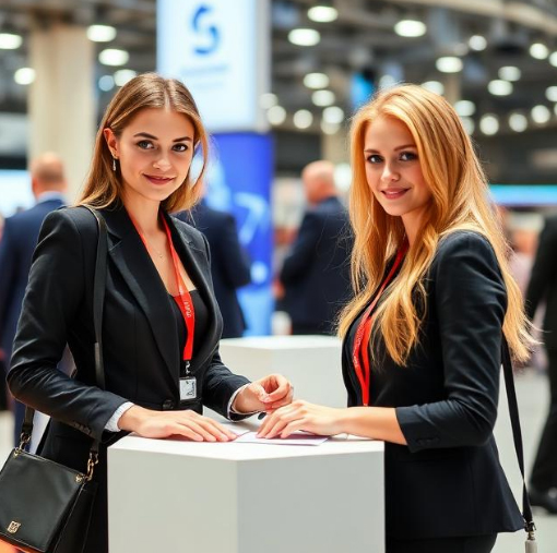 Interpreters at Moscow's Lighting Exhibitions