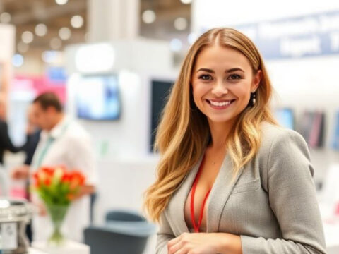 Russian Interpreter Booth Assistant for FlowersExpo Moscow