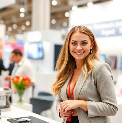 Russian Interpreter Booth Assistant for FlowersExpo Moscow