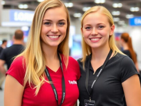 Trade Fair Hostesses, Booth Assistants, and Russian Interpreters at Reklama Exhibition Trade Fair Hostesses, Booth Assistants, and Russian Interpreters at Reklama Exhibition