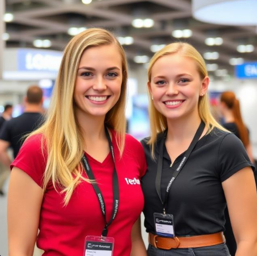 Trade Fair Hostesses, Booth Assistants, and Russian Interpreters at Reklama Exhibition