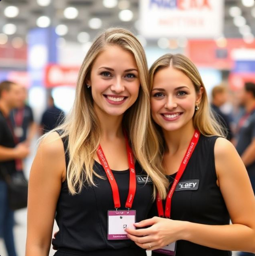 Trade Fair Hostesses, Booth Assistants, and Russian Interpreters at Testing&Control